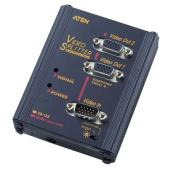 The VS132 video splitters provides video input signal to 2 video outputs each at 350 MHz after dupli