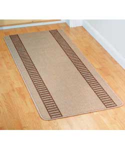 Athena Beige Runner and Ribbed Mat
