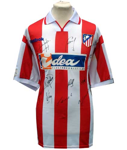 Unbranded Atlandeacute;tico Madrid and#8211; Fully signed shirt