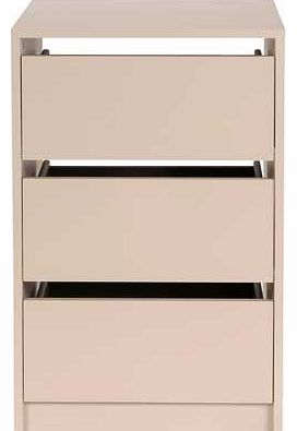 Make the most of your Atlas wardrobe space with this internal three drawer chest. The deep drawers give you plenty of additional room to organise your belongings and keep your bedroom neat and tidy. Part of the Atlas collection Size H87. W80. D40cm. 