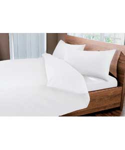 Unbranded AV Complete Bed Set Double Bed White