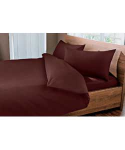 Unbranded AV Complete Bed Set Single Bed Chocolate