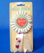 Award ribbon - Bride to be