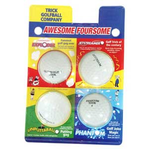 These quality joke golf balls are the perfect way to wind up any highly strung mate who spends to mu