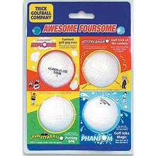 Unbranded Awesome Foursome Trick Golf Balls