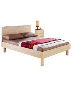 Unbranded Azure LED Double Bed Memory