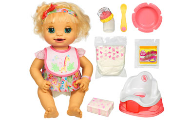 Unbranded Baby Alive Learns to Potty