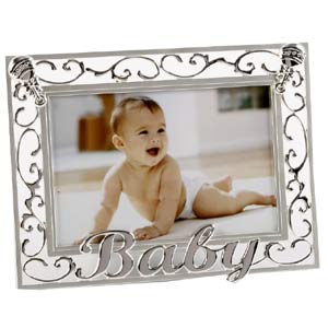 This Baby Scroll Photo Frame is an unusually designed photo frame that is subtle but extremeley effe