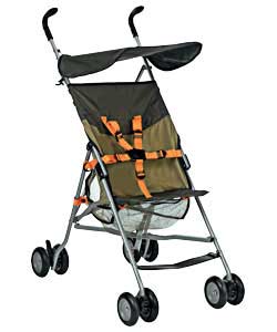 Unbranded Baby-Start Deluxe Stroller - Olive