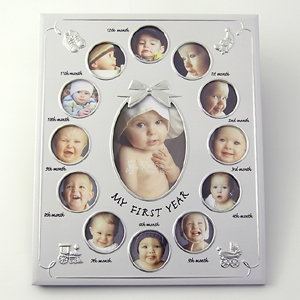 Unbranded Babys First Year Photo Frame