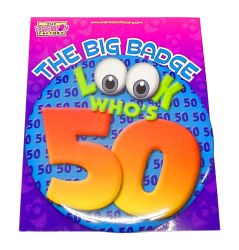 Badge - Giant - Look whos 50