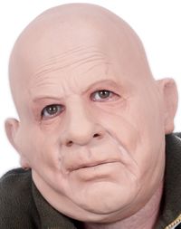 Bald Head Old Man Mask