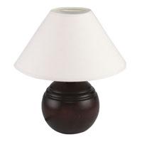 Ball Complete Table Lamp Ebony Colour