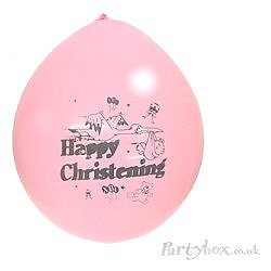 Balloon - Christening Pink - Pack of 10