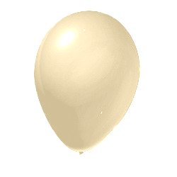 Balloon - Ivory - pearl 11 inch latex