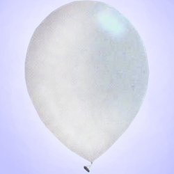 Balloon - Silver - pearl 11 inch latex