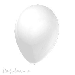 Balloon - White - pearl 11 inch latex