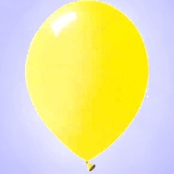 Balloon - Yellow - 11 inch standard latex
