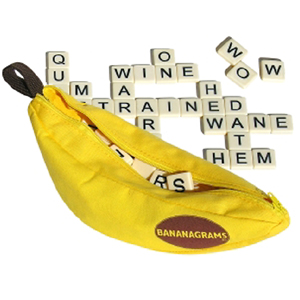 Unbranded Bananagrams Game