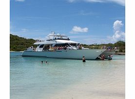 The luxury power catamaran Excellence transports guests to Antiguas sister island, Barbuda. At Codrington Lagoon guests see the largest colony of Frigate birds in the world. After lunch on Excellence there is time for a swim in the crystal blue water