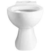 WC Dimensions: (H)820 x (W)390 x (D)670 mm, Colour White, For use with Barcelona Cistern