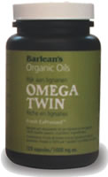 Barleans Omega Twin (Flax & Borage Oils) Capsules