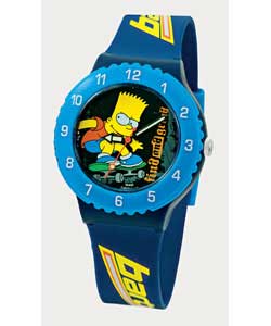 Unbranded Bart Simpsons Boys Sports Quartz Watch