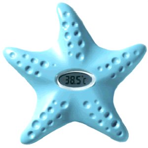 This little blue Starfish sticks onto your bath thanks to a handy starfish like sucker. Just put it