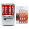 Unbranded Battery Charger with 30 Button Batteries