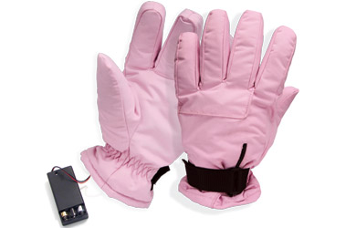 Unbranded Battery Powered Heated Gloves - Pink