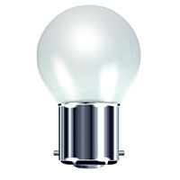 Unbranded BE01680 - 25 Watt Opal BC Golf Ball Bulb