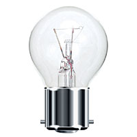 Unbranded BE01910 - 40 Watt Clear BC Golf Ball Bulb