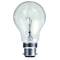 Unbranded BE03200 - 25 Watt Clear GLS BC Bulb