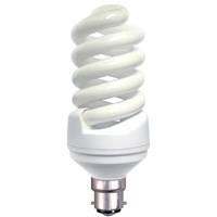 Unbranded BE05006 - 25 Watt Warm White Spiral BC Bulb
