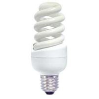 Unbranded BE05011 - 9 Watt Warm White Mini-Spiral ES Bulb