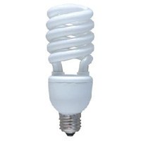 Unbranded BE05015 - 25 Watt Warm White Spiral ES Bulb