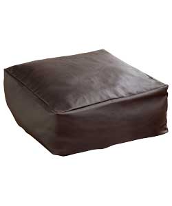 Unbranded Bean Bag Slab and Cover - Chocolate