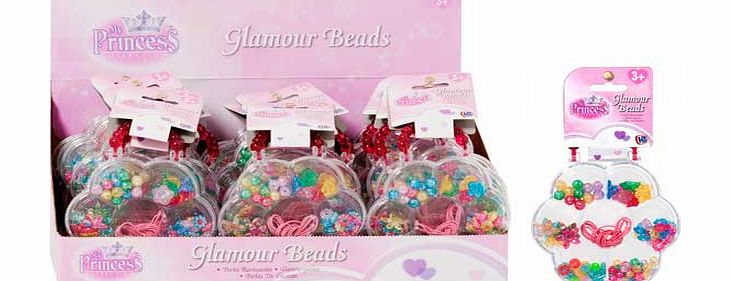 These fun sets contain everything little ones need for making pretty jewellery. When play time is finished. packed spare beads back into the flower shaped case until next time. Includes: multi-coloured. multi-style beads. elasticated thread. handy fl