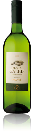 Unbranded Beaux Galets Blanc 2008 Vin de Pays dOc