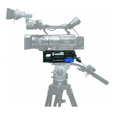 Camera Mounting System for Focus Firestore FS-4 on the Panasonic FS-100 camera.