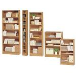 Beech Library Bookcase Range - Library Package