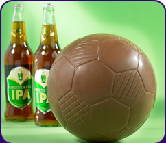 Great gift for any football crazy adult. This pack contains 2 x 660ml bottles of Greene King IPA bee