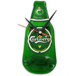 Unbranded Beer Bottle Clock - Carslberg Bottle