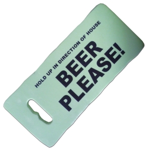 Unbranded Beer Please! Garden Kneeling Pad