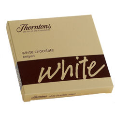 (Belgian) Smooth and creamy continental style white chocolate
