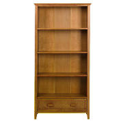 Unbranded Belize 1 drawer Tall Bookcase, antique finish