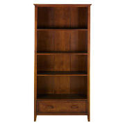 Unbranded Belize 1 drawer Tall Bookcase, dark finish