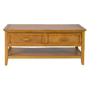 This attractive coffee table is part of the Belize range.  The Belize 2 drawer coffee table is made