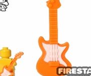 Unbranded BrickForge - Electric Guitar - Orange - White