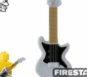 Unbranded BrickForge - Electric Guitar - Silver with Dark